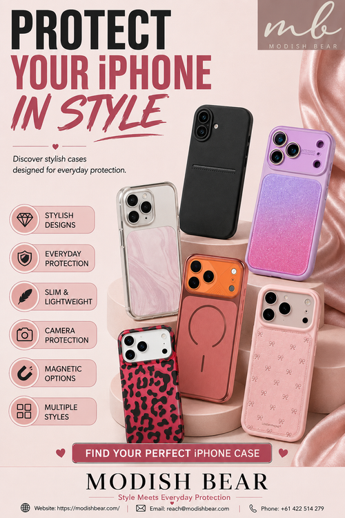Stylish Apple Cell Phone Cases | Modish Bear.png