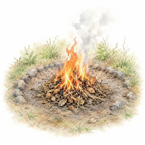 2. 燃えます（もえます）— [sampah] terbakar.png