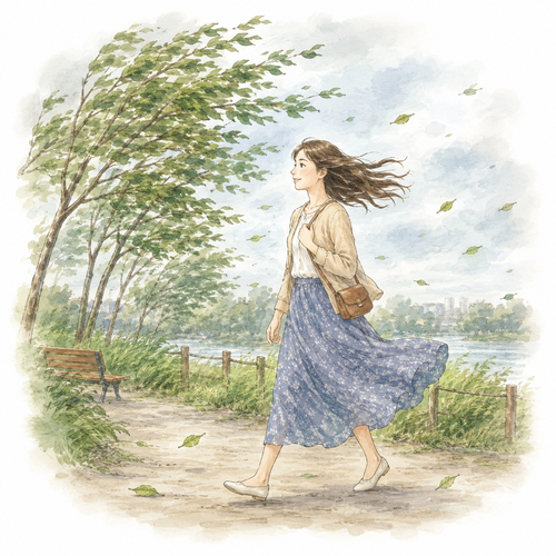1. 吹きます（ふきます）— [angin] bertiu.png
