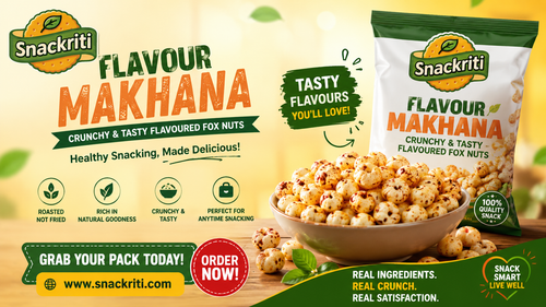 Flavour Makhana – Crunchy & Tasty Flavoured Fox Nuts Snackriti.png