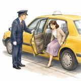 2. 降ろします（おろします）menurunkan seseorang dari kendaraan