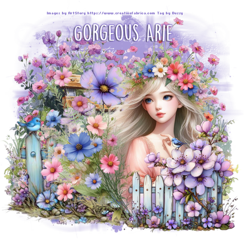 yWildFlowersBGorgeousArieBuzzy vi.png