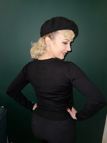 Ro Rox Lady Luck Rockabilly Retro 1950 Cardigan 4.jpg
