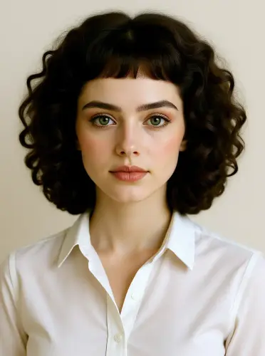 aiphoto cartoon haircut curlypixie 1780081631019.webp