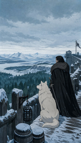 magnific jon snow stands on the sn ohcfftE829 (1).jpg