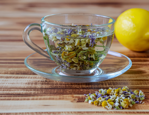 Cha camomila lavanda