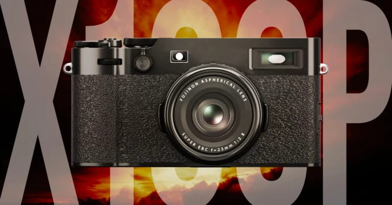 Các chi tiết thiết kế cổ điển và nút xoay cơ học đặc trưng của dòng máy ảnh Fujifilm X-series