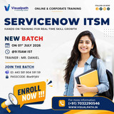 ServiceNow ITSM Online Training | New Batch Starts