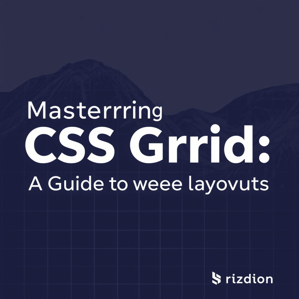 Mastering CSS Grid: A Guide to Modern Web Layouts