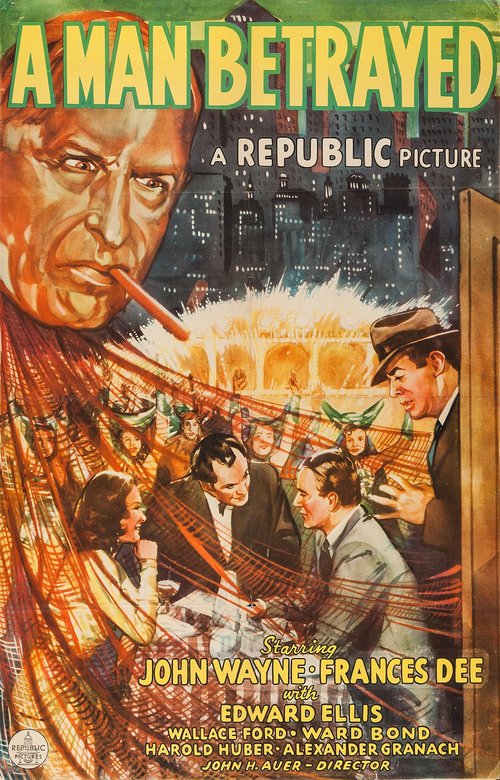 Zdradzony / A Man Betrayed (1941) PL.1080p.WEB-DL.H264-wasik / Lektor PL