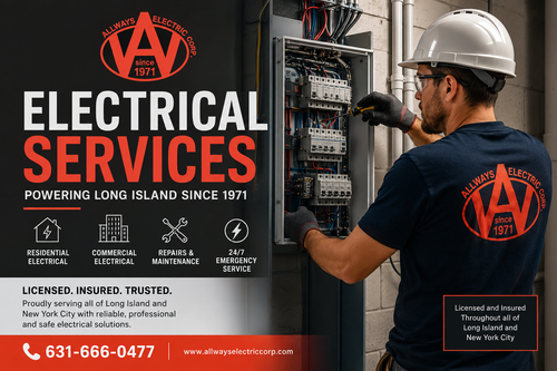 Allways Electric Services - Electrical Services Long Island.png
