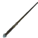 Carved Lightning Wand
