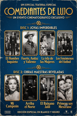 Comediantes De Lujo [1942-1964] [DVD9-R1] [Latino] [02 Discos]
