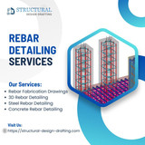 Effective Rebar Detailing Services by Structural Design Drafting in Houston
