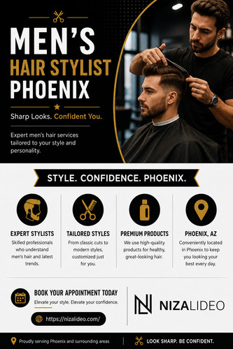 Expert Men's Hair Stylist Phoenix | Nizalideo Salon.jpg