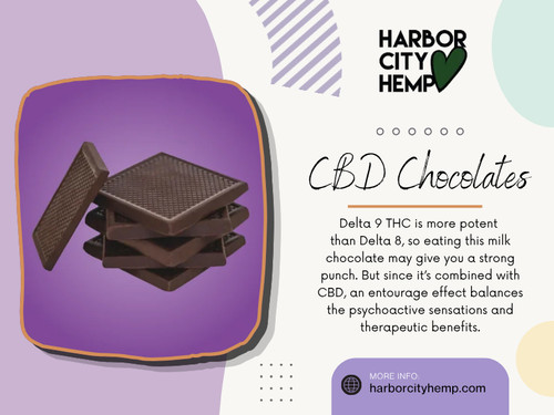 Whether someone is choosing Cbd chocolates or another infused chocolate product, transparency remains an important part of the buying decision. Knowing what goes into the product often matters just as much as how it tastes.

For more info visit here: https://harborcityhemp.com/product/d9cbd-milk-chocolate-minis-30mg/

Contact: Harbor City Hemp
Address: 186 Specialty Pt, Sanford, FL 32771, USA
Phone: +1-619-639-4386

Read Our Blogs:
https://harborcityhemp.weebly.com
https://harborcityhemp.tumblr.com/
https://harborcityhempcbd.wordpress.com/

More Links:
https://campsite.bio/harborcityhemp
https://peatix.com/user/28329443/view
https://www.goodreads.com/harborcityhemp