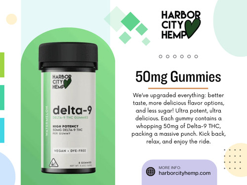 When looking at 50mg gummies, pay attention to: Base ingredients: Understanding the ingredients helps you know what you're purchasing. Flavor ingredients: Different recipes create different taste experiences. Additional components: Reading the entire ingredient list allows you to make informed comparisons between products. A simple label is often a sign of a company’s commitment to transparency.

For more info visit here: https://harborcityhemp.com/product/d9-thc-gummies-50mg-high-potency/

Contact: Harbor City Hemp
Address: 186 Specialty Pt, Sanford, FL 32771, USA
Phone: +1-619-639-4386

Read Our Blogs:
https://harborcityhempcbd.wordpress.com/
https://harborcityhemp.blogspot.com
https://harborcityhemp.wixsite.com/harborcityhemp

More Links:
https://heylink.me/harborcityhemp
https://about.me/harborcityhemp
https://www.apsense.com/user/harborcityhemp