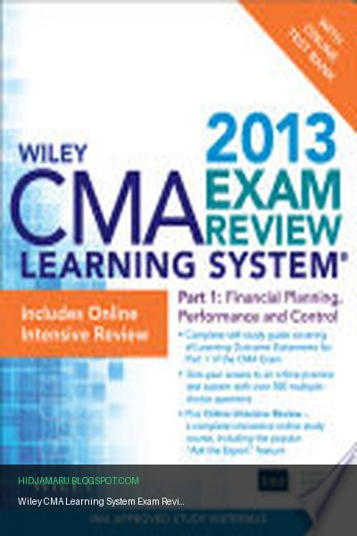 Обложка книги «Wiley CMA Learning System Exam Review 2013: Финансовое планирование, эффективность и контроль. Онлайн-интенсивный обзор + банк тестов» - IMA