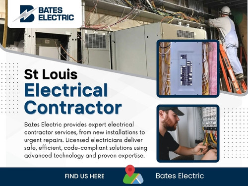 Protecting your home does not always require major upgrades. Choosing a trusted St Louis electrical contractor and responding to small warning signs early can prevent bigger problems and keep your electrical system dependable. Routine inspections, good daily habits and professional guidance combine to make a safer home for every member of the family. Preventive care is always simpler than unexpected repairs.

Address: 2006 Sierra Parkway Arnold, MO 63010 (USA)
Phone: 636-242-6334

Website: https://bates-electric.com/locations/st-louis-mo

Read Our Blogs:
https://bateselectric.brushd.com
https://bateselectricstlouis.blogspot.com
https://share.evernote.com/note/184e91b6-707d-ba23-8ed8-2a8b192998c0

Related Links:
https://linktr.ee/bates_electric
https://gravatar.com/bateselectricstlouis
https://disqus.com/by/bates_electric/about