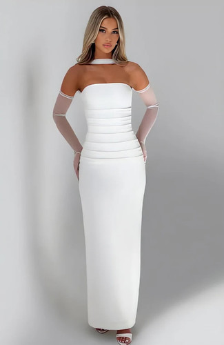 Buy Online Yulia White Maxi Dress | Luxury Women's Summer Dress in USA.jpg