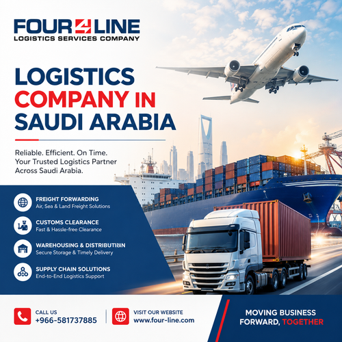 Logistics Company in Saudi Arabia | Four Line Logistics.png