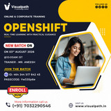 OpenShift Online Training – New Batch Starts on 3rd August!