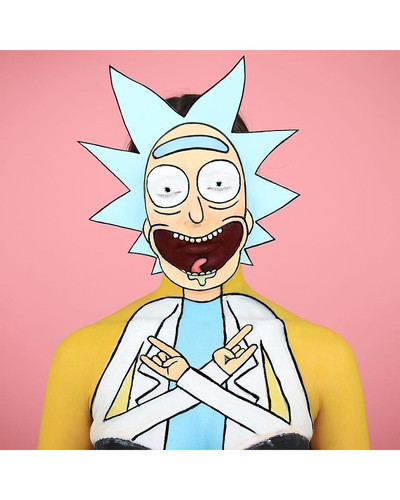 Makeup artist interprets our favorite characters through makeup in an impressive way 5bbd491b4ce82 8.jpg
