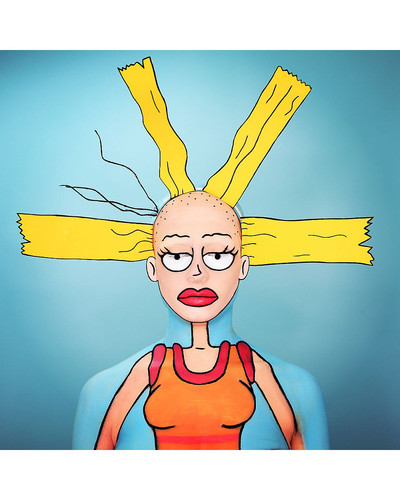 Makeup artist interprets our favorite characters through makeup in an impressive way 5bbd4a2d200f2 8.jpg