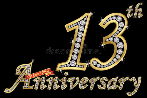 celebrating th anniversary golden sign diamonds vector i illustration 130366621.jpg