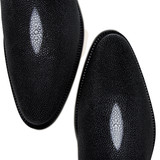 836MTTS NEGRO mantarraya ternera inca calzado 02 puntas