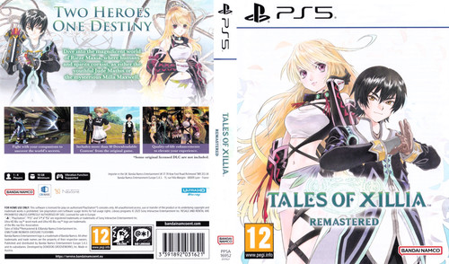 23446417 tales of xillia remastered playstation 5 front cover