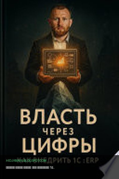 Обложка книги «Власть через цифры: как внедрить 1С ERP» - Антон Ворожейкин