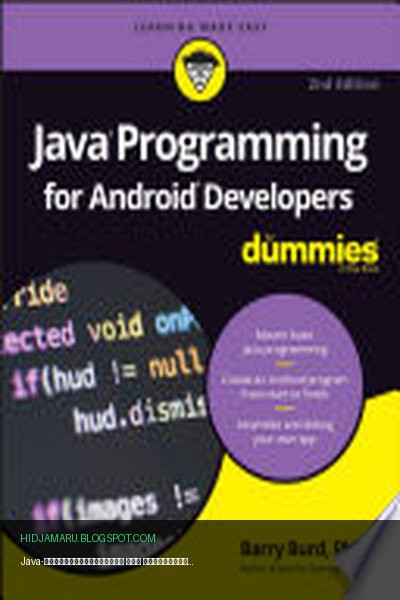 Обложка книги «Java-программирование для разработчиков Android для чайников» - Barry Burd
