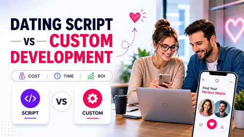 Dating Script vs Custom Development Cost, Time & ROI for Startups (2026).jpg