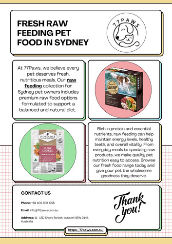 Fresh Raw Feeding Pet Food In Sydney.jpg