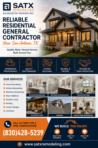 Reliable Residential General Contractor Near San Antonio, TX.2