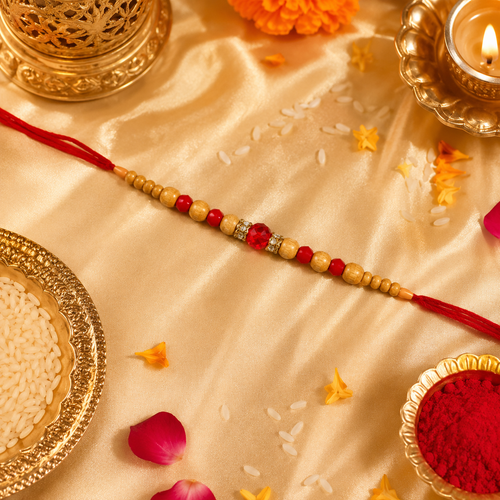 Glass Beads Rakhi