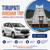 Start your Tirupati Darshan journey with comfort and peace.
