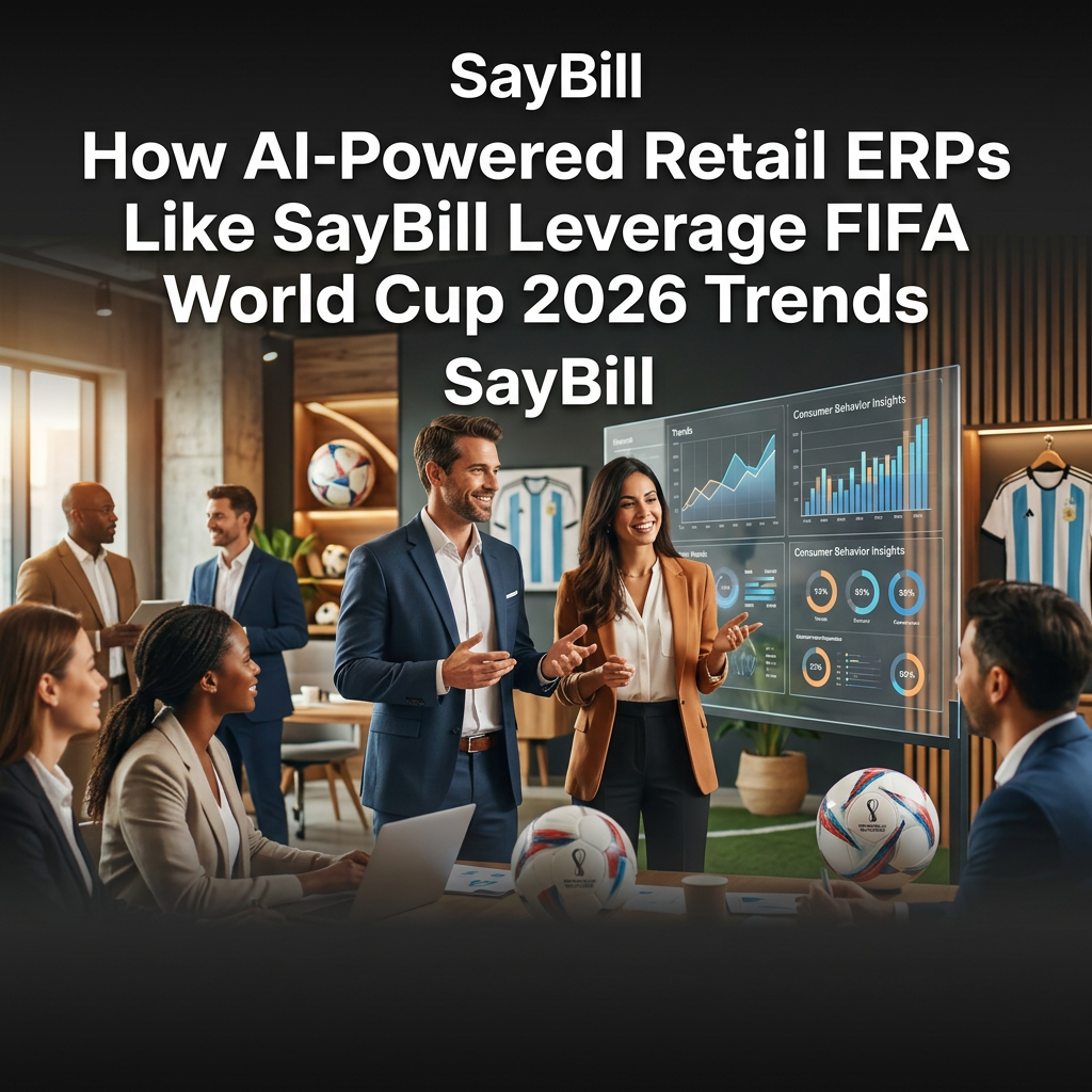 How AI-Powered Retail ERPs Like SayBill Leverage FIFA World Cup 2026 Trends
