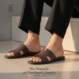 Handcrafted Leather Slippers for Timeless Comfort