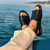 Premium Leather Slippers with Elegant Craftsmanship