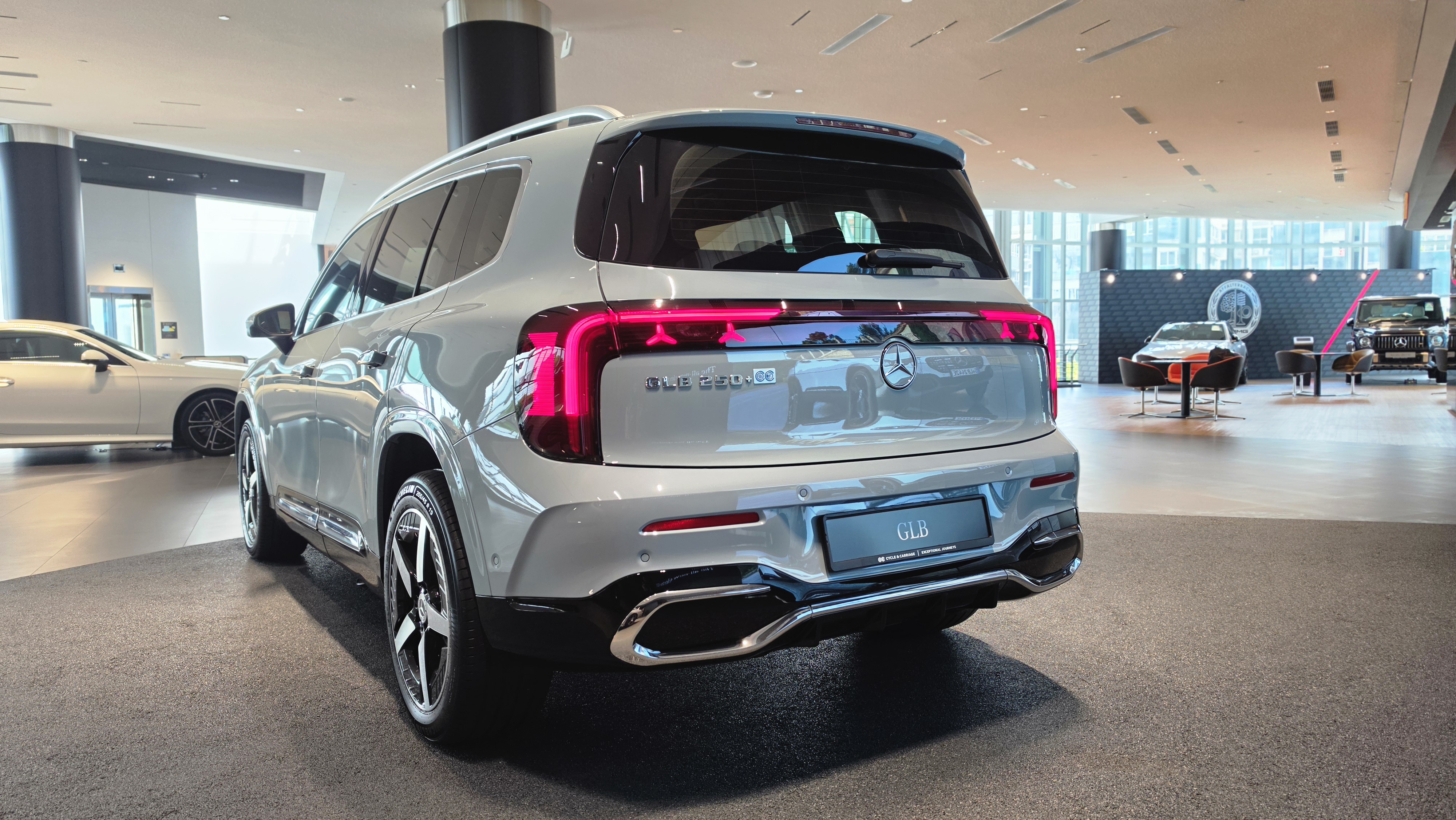 Mercedes-Benz GLB electric rear view Singapore