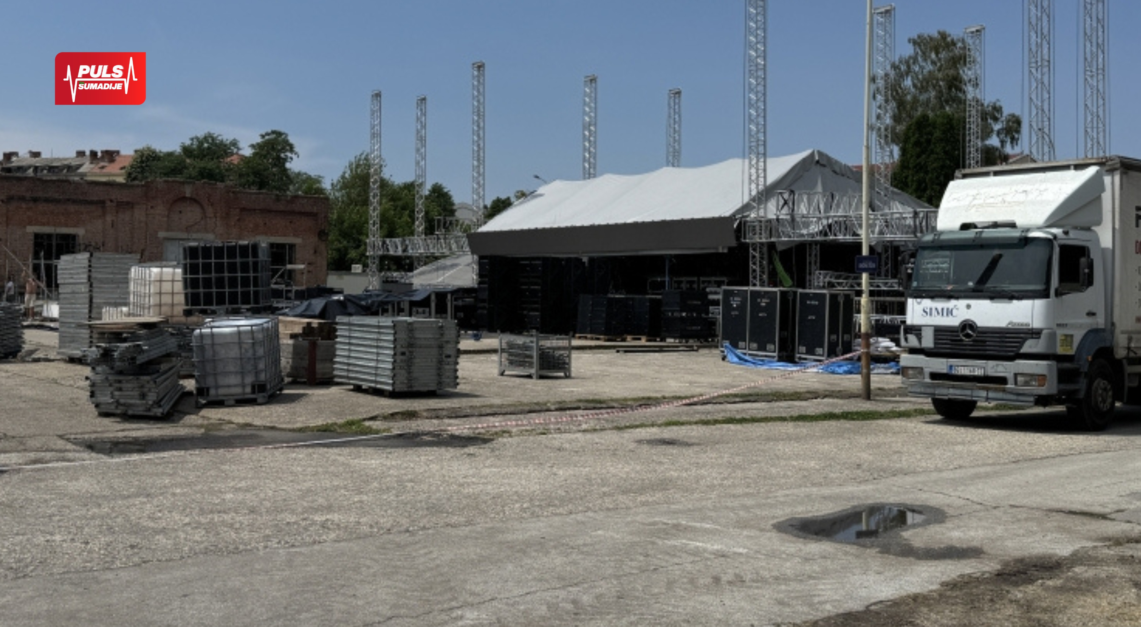 U toku pripreme za ARSENAL FEST, zatvoren parking na Trgu topolivaca