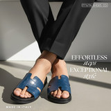 Luxury Leather Slippers Designed for Modern Men