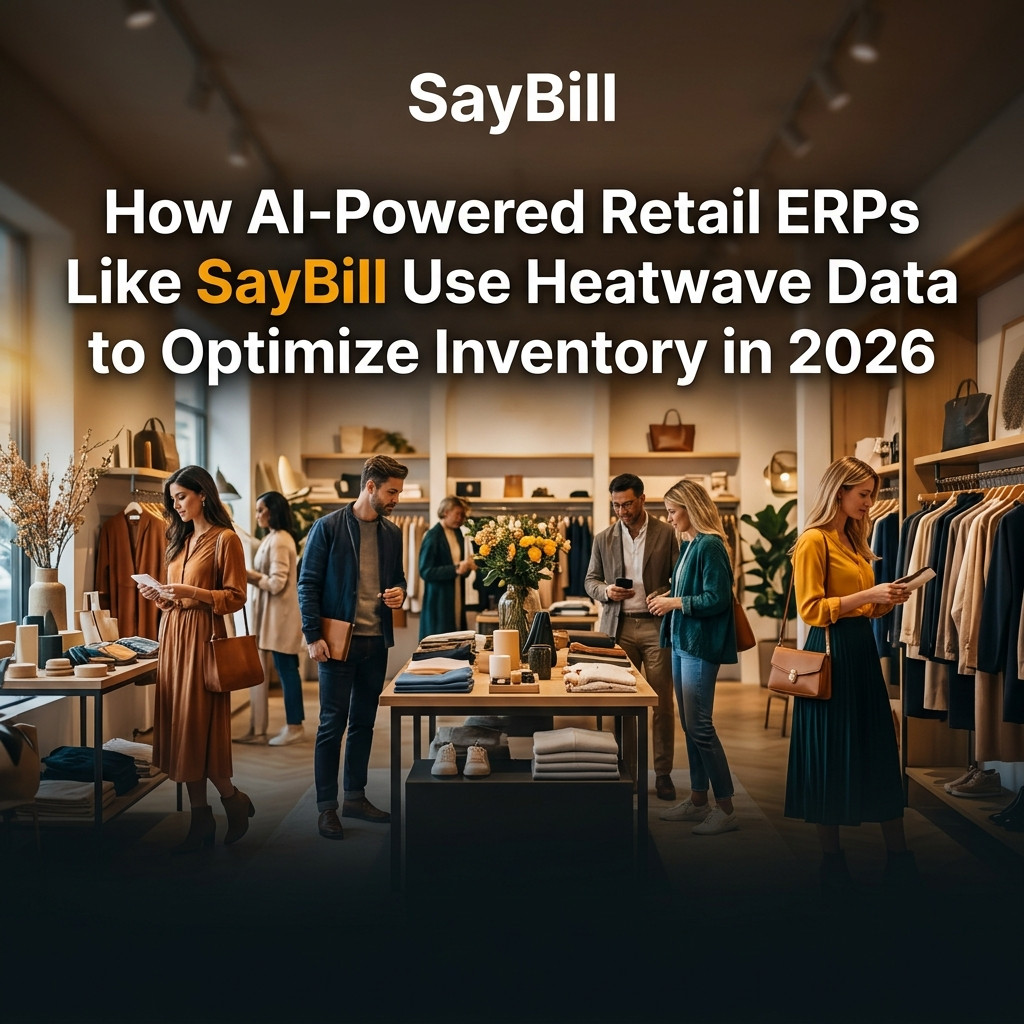 How AI-Powered Retail ERPs Like SayBill Use Heatwave Data to Optimize Inventory in 2026