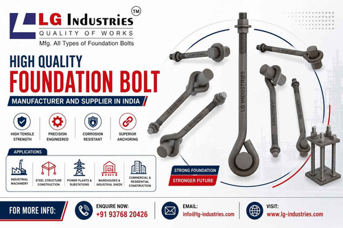 High Quality Foundation Bolt Manufacturer and Supplier in India LG Industries.jpg