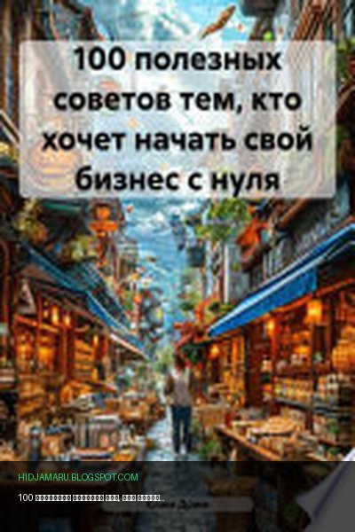 Обложка книги «100 полезных советов тем, кто хочет начать свой бизнес с нуля» - Клим Дрим