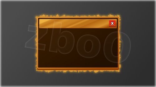 Bronze frame