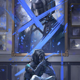 blue paint (9chung)