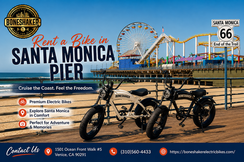 rent a bike in Santa Monica pier.png